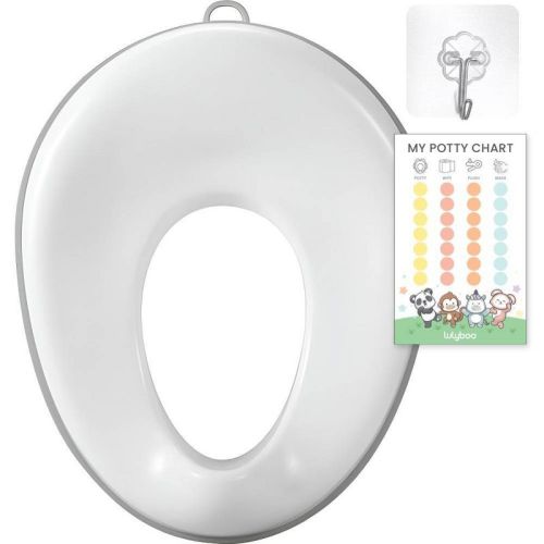 Lulyboo Hangable Potty Seat With Potty Chart - White