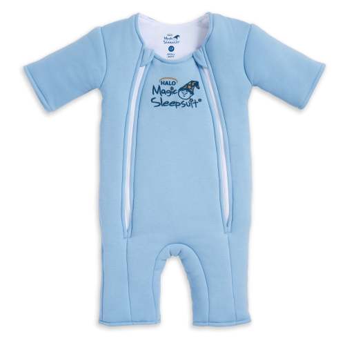 Blue Baby Merlin’s Magic Sleepsuit – 100% Cotton for Better Baby Sleep