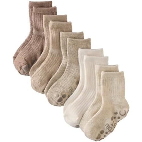 Butterblu Baby Zuri 5-pack Cozy Socks Sustainably Made for Infant, Newborn Baby, Toddler, Kids Boys, Girls