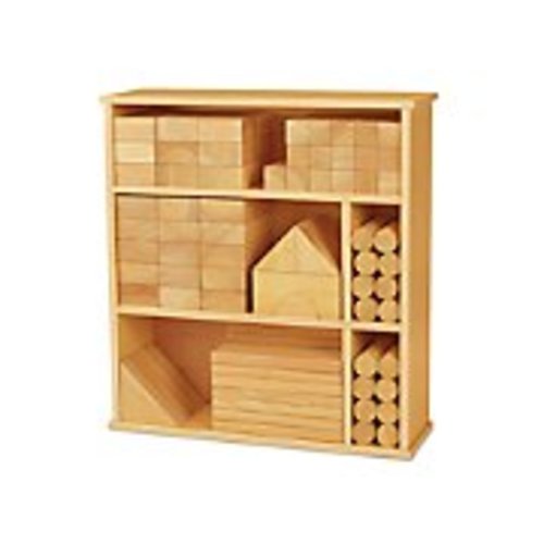 Hardwood Blocks Storage Cabinet