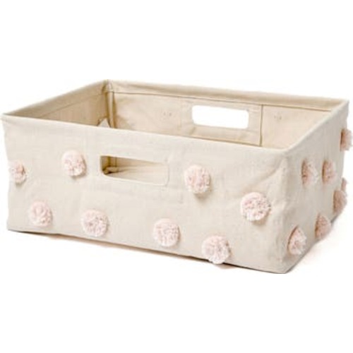 Hide Away Small Canvas Basket, Small