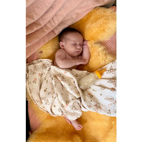 Nursery Sheepskin, Organic Relugan Sheepskin Mat Natural, Hypoallergenic – Follkee