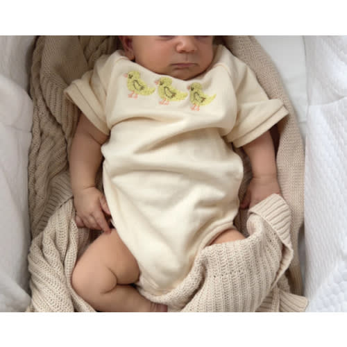 3 Little Ducks Bubble Romper
