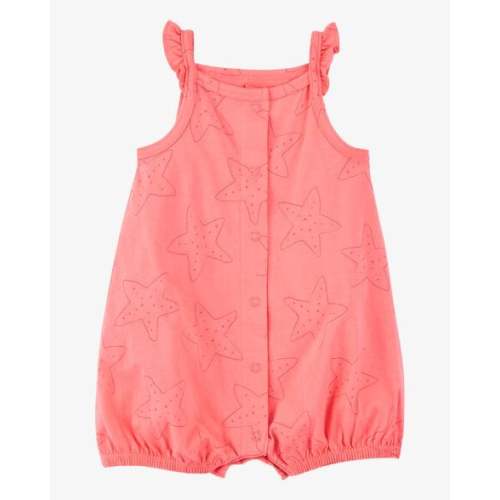 Baby Starfish Snap-Up Cotton Romper - Carter's | Carter's