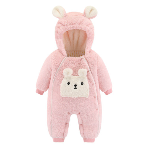 Clothes Unisex Print Animal Spring Winter Long Sleeve Hooded Jump Clothes