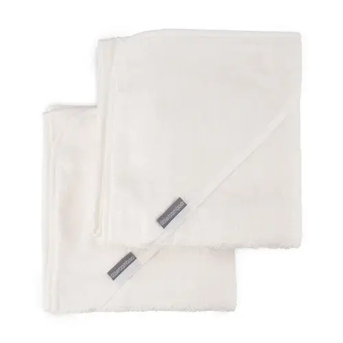 Little Bamboo 2 Pack Hooded Towel Natural | Baby Bunting NZ