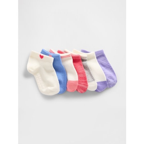 Baby & Toddler No Show Socks (7-Pack) | Gap