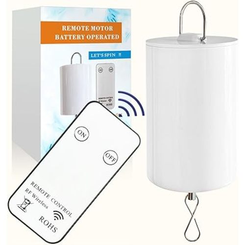 Battery operated mobile rotator