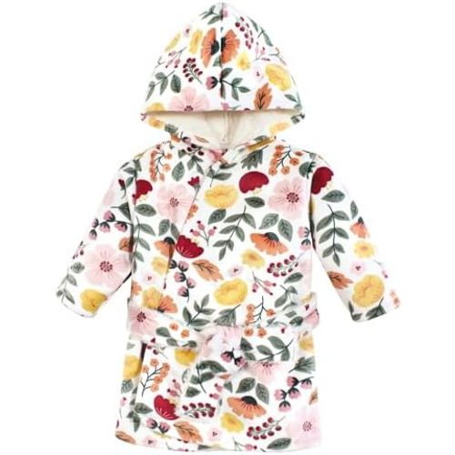 Hudson Baby Unisex Baby Mink with Faux Fur Lining Pool and Beach Robe Cover-ups