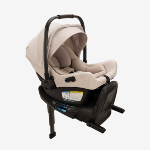Nuna PIPA Aire RX Infant Car Seat with RELX base – Bambi Baby - Biscotti