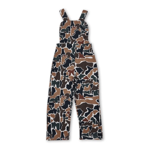 YAWOO Little Boy's Hunting Camouflage Kids Overalls Pants,Size 3M-7Years