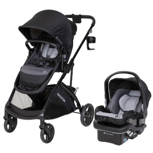 Baby Trend Passport Switch Modular Travel System with EZ-Lift PLUS Infant Car Seat - Dash Gray