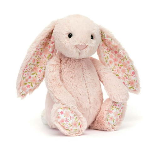 Jellycat Blossom Blush Bunny 'Cherry' Plush - White, 12.20in