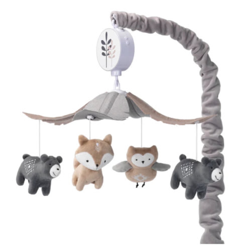 Woodland Forest Musical Mobile | Purchase an Animal Musical Mobile for Cribs - Lamb & Ivy