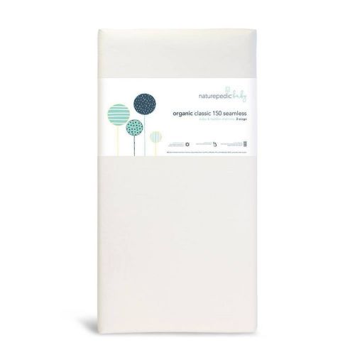 Naturepedic Certified Organic Cotton Classic 150 Baby & Toddler Crib Mattress