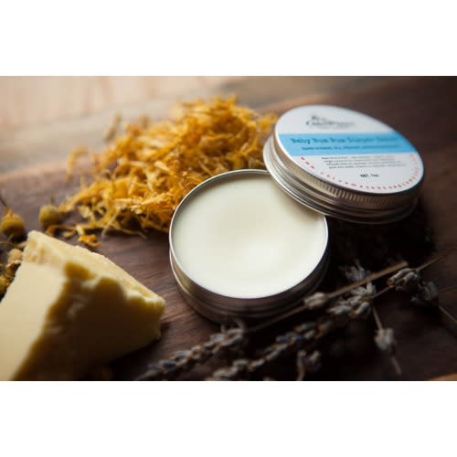 Baby Diaper Salve.  Baby Bum Bum Zinc balm for rash skin.  Sooth irritated skin.  Baby Skin Care.  Zinc balm.