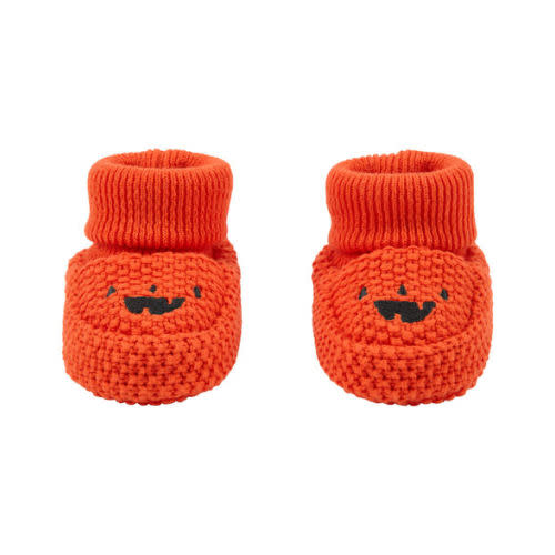 Baby Halloween Crochet Booties