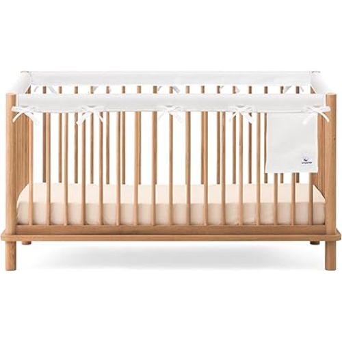 CHIPCHIP 4-Pack White Mesh Fabric, 2 Long Panels 51"x7" + 2 Short Panels 27.5"x7"