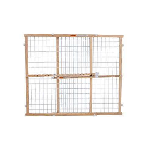 Parent's Choice Wooden Metal Tall and Wide Baby Safety Gate