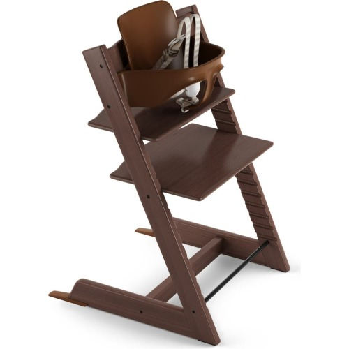 Stokke Tripp Trapp® Highchair & Baby Set, Walnut Brown