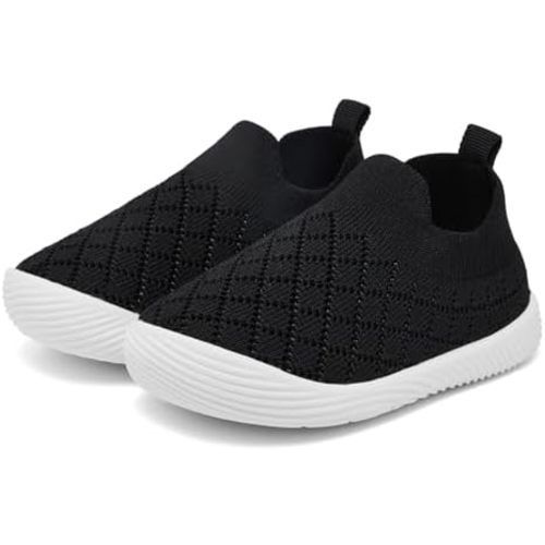 MORENDL Baby Shoes Toddler Walking Sock Shoes Non-Slip Breathable Boys & Girls Sneakers Infant Tennis Shoes