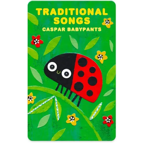 Yoto Traditional Songs by Caspar Babypants – Kids Musical Card for Use Player & Mini All-in-1 Audio Player, Screen-Free Listening with Fun Singalong Music for Playtime & Travel, Ages 3+