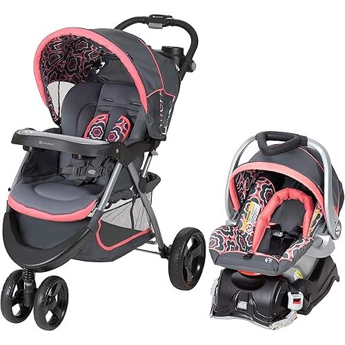 Baby Trend Nexton Travel System, Coral Floral