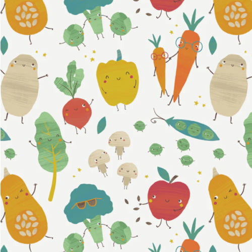 Bodysuit - Fall Veggies – Angel Dear