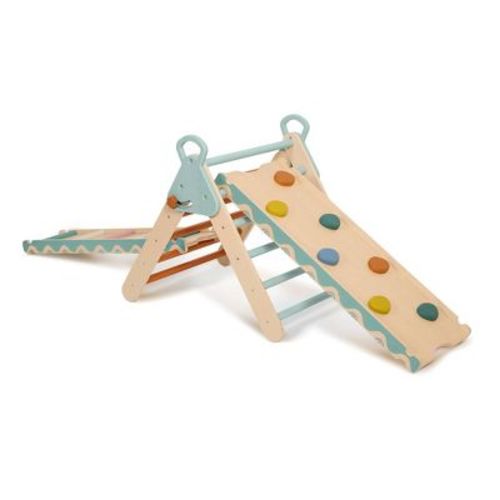 B. toys Wooden Pikler Triangle Climber Set - Wonder Climber