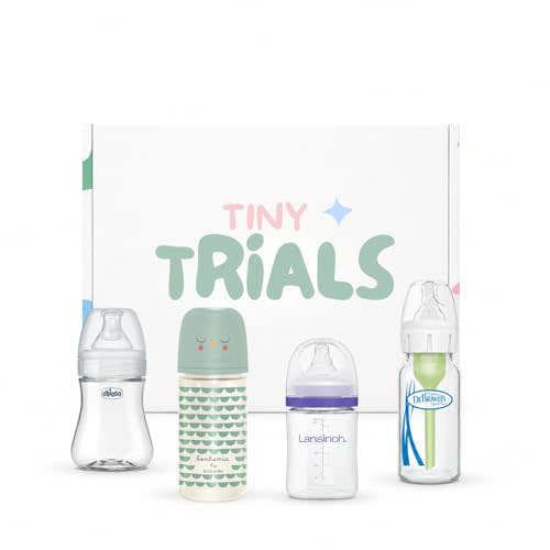 Glass Baby Bottle Variety Pack Newborn 0+ Anti-Colic Non-Toxic Glass Bottles Featuring Dr. Brown's, Lansinoh, Chicco & Suavinex Baby Bottle Discovery Box