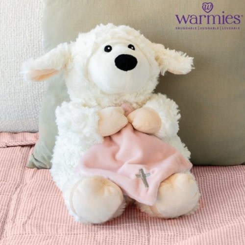 Warmies ® Lamb with Blanket, Pink