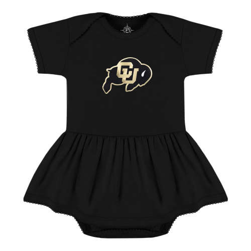 Colorado Buffaloes Picot Bodysuit Dress | College Baby