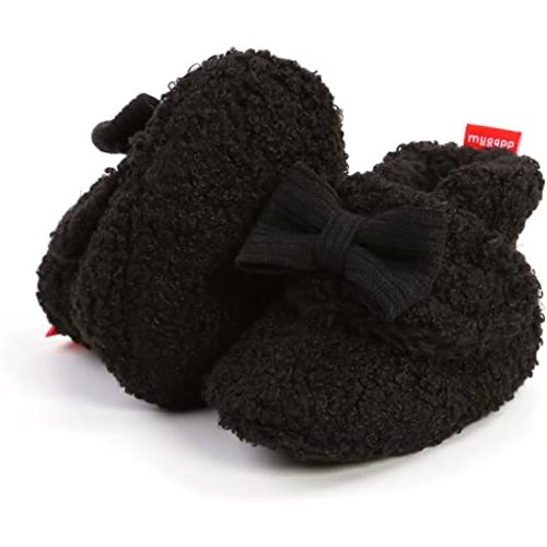 Ohwawadi Infant Baby Slippers Girls Boys Booties Warm Baby Socks Shoes Newborn Crib Shoes Baby Footwear Prewalkers