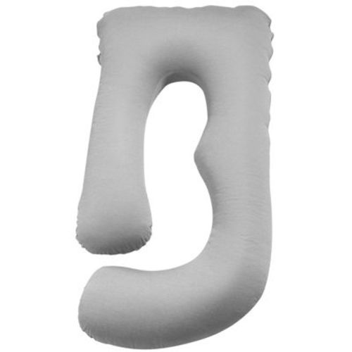 VEVOR Pregnancy Pillow, G-Shaped Maternity Pillow for Sleeping, Full-Body Support Pillow with Removable & Washable Cover, Gray