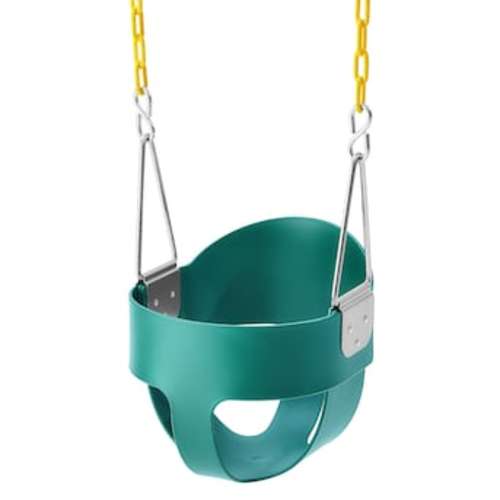 SVOPES Green Plastic and Metal Toddler Swing in the Swings department at Lowes.com