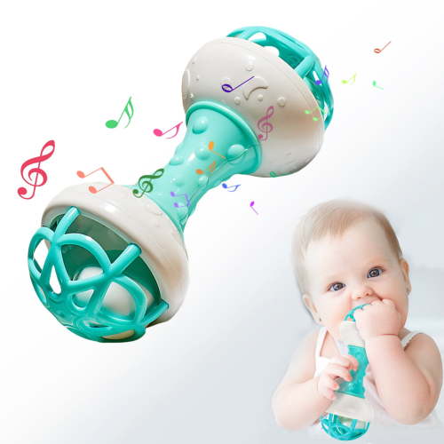 Kbndieu Baby Rattles Shaker Toys 0-6-12 Months, Infant Developmental Hand Grip Baby Toys 0-3-6-12-18-24 Months, Newborn Toys for 1 Year Old Baby Boys Girls Birthday Gifts on Clearance