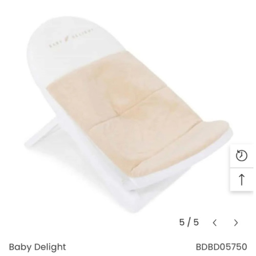 Baby Delight Cushy Nest Cloud Premium Infant Bather - Organic Oat