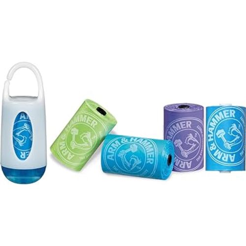 Munchkin Arm and Hammer Diaper Bag Dispenser WITH 36 Bag Refills