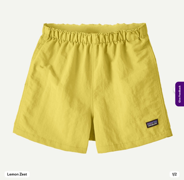 Patagonia Baby Baggies™ Shorts