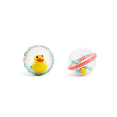 Munchkin Float & Play Bubbles Baby and Toddler Rattle Bath Toy, Unisex, 2 Pack