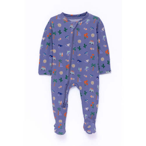 San Diego - CloudBlend™ Footed Pajamas – WildBird