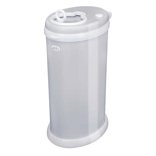 Ubbi Diaper Pail, Matte White