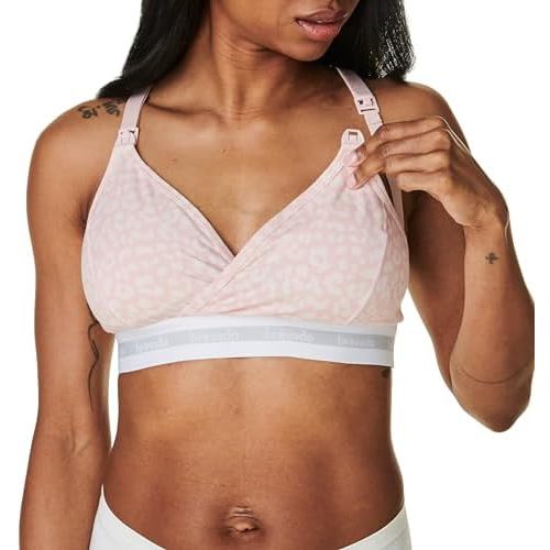 BRAVADO! DESIGNS Women's Original Sleep Nursing Bra, Regular Cup Maternity Bra for Breastfeeding