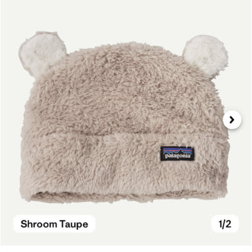 Patagonia Baby Furry Friends Fleece Hat