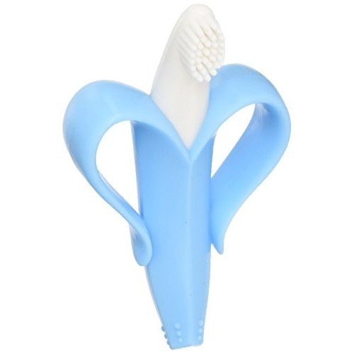 Baby Banana - Training Teether Toothbrush (Blue)