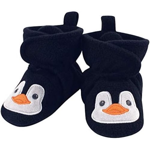 Hudson Baby Unisex-Child Cozy Fleece Booties Winter Accessory Set