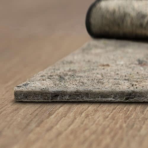 Mohawk Home 9' x 12' Non Slip Rug Pad Gripper 1/4 Thick Dual Surface Felt + Rubber Gripper - Safe for All Floors