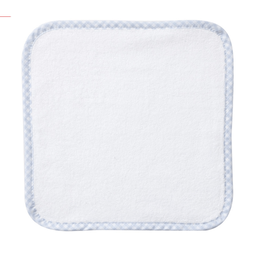 Gingham Baby Wash Cloth | Pottery Barn Kids