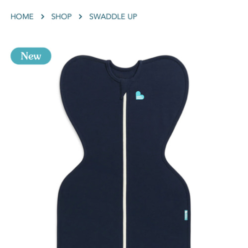 Swaddle Up™ 1.0 TOG Cotton Navy - small