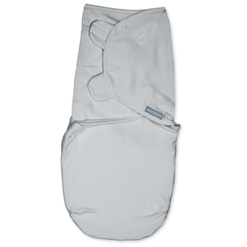 SwaddleMe by Ingenuity All Season Baby Swaddle, 2 Quick Flip Layers to Change from 1.0 to 2.5 TOG, Size 0-3 Months, 7-14 Pounds - Tiny Tiles